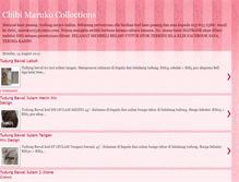 Tablet Screenshot of chibimaruko-collections.blogspot.com