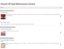 Tablet Screenshot of churchofgoddeliverancecentre.blogspot.com