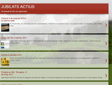 Tablet Screenshot of jubilatsactius.blogspot.com