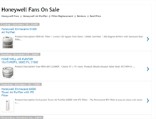 Tablet Screenshot of honeywellfansreviews.blogspot.com