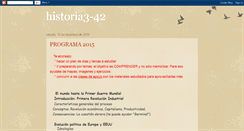 Desktop Screenshot of historia3-42.blogspot.com