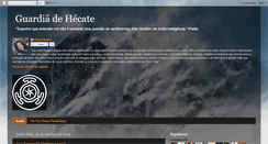 Desktop Screenshot of guardiadehecate.blogspot.com