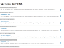 Tablet Screenshot of operation-sexybitch.blogspot.com