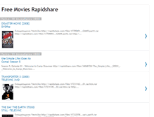 Tablet Screenshot of free-movies-rapidshare.blogspot.com