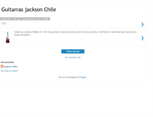 Tablet Screenshot of guitarrasjacksonchile.blogspot.com