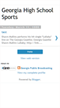 Mobile Screenshot of gahighschoolsports.blogspot.com