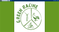 Desktop Screenshot of greenracine.blogspot.com