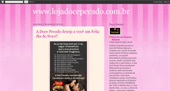 Desktop Screenshot of docepecado-es.blogspot.com