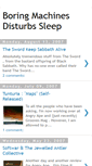 Mobile Screenshot of boringmachines.blogspot.com