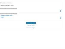 Tablet Screenshot of algeriestreaming.blogspot.com