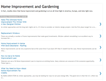 Tablet Screenshot of homeimprovementandgardening.blogspot.com