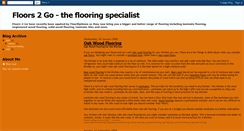 Desktop Screenshot of floors2go.blogspot.com