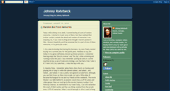 Desktop Screenshot of johnnyrohrbeck.blogspot.com