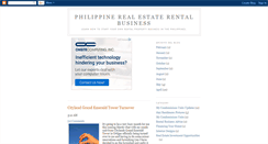 Desktop Screenshot of philippinerealestates.blogspot.com