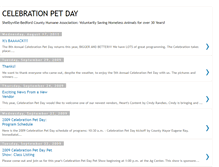 Tablet Screenshot of celebrationpetday.blogspot.com