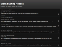 Tablet Screenshot of blockbustingblocklandaddons.blogspot.com