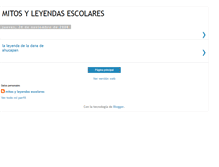 Tablet Screenshot of mitosyleyendasescolares.blogspot.com
