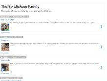 Tablet Screenshot of bendickson.blogspot.com