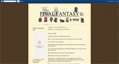 Desktop Screenshot of finalfantasyatoa.blogspot.com