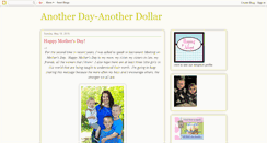 Desktop Screenshot of anotherday-anotherdollar.blogspot.com