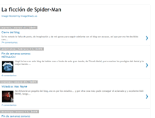 Tablet Screenshot of laficciondespiderman.blogspot.com