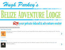 Tablet Screenshot of hughparkeybelize.blogspot.com