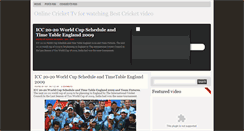 Desktop Screenshot of onlinecrickettv.blogspot.com