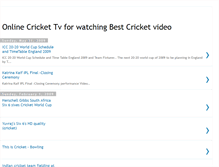 Tablet Screenshot of onlinecrickettv.blogspot.com