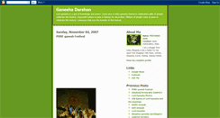 Desktop Screenshot of ganeshadarshan.blogspot.com