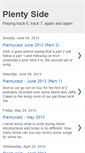 Mobile Screenshot of plentyside.blogspot.com