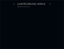 Tablet Screenshot of labitacoradelhereje.blogspot.com