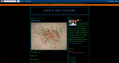 Desktop Screenshot of alex-art-gallery.blogspot.com