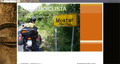 Desktop Screenshot of ilmotociclista.blogspot.com