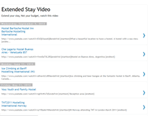 Tablet Screenshot of extended-stay-video.blogspot.com