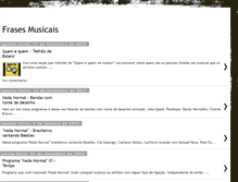 Tablet Screenshot of frasesmusicais.blogspot.com