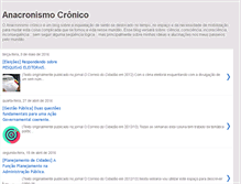 Tablet Screenshot of anacronismocronico.blogspot.com