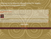 Tablet Screenshot of museummagnetmissives.blogspot.com