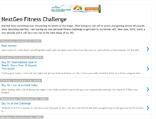 Tablet Screenshot of nextgenfitness.blogspot.com