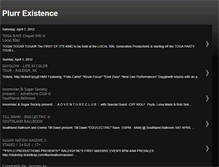 Tablet Screenshot of plurrexistence.blogspot.com