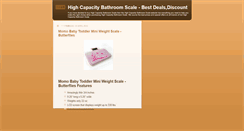 Desktop Screenshot of high-capacity-bathroom-scale.blogspot.com