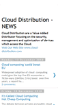 Mobile Screenshot of cloud-distribution.blogspot.com