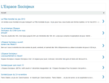 Tablet Screenshot of productionsociojeux.blogspot.com