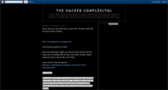 Desktop Screenshot of hackercomplex.blogspot.com