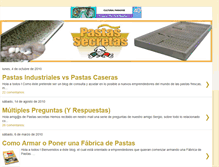 Tablet Screenshot of pastassecretas.blogspot.com
