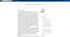 Desktop Screenshot of copiadepeques.blogspot.com