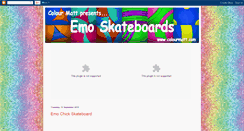 Desktop Screenshot of emoskateboards.blogspot.com