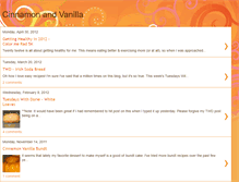 Tablet Screenshot of cinnamon-vanilla.blogspot.com