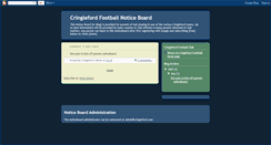 Desktop Screenshot of cringlefordparents.blogspot.com