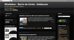 Desktop Screenshot of barriourreta.blogspot.com