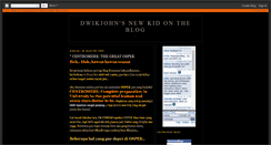 Desktop Screenshot of dwikjohn.blogspot.com